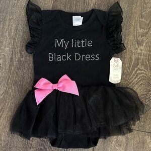 GANZ Black Baby Tutu Dress